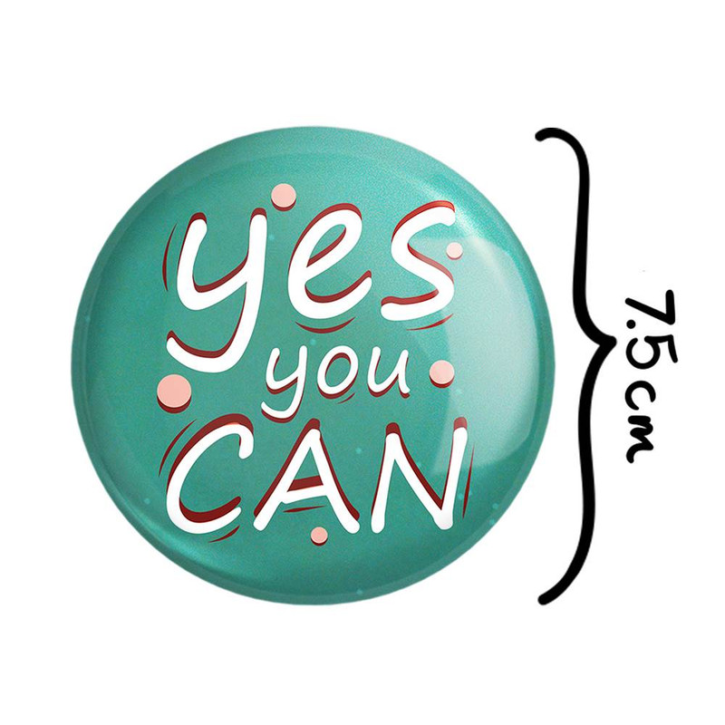 آینه جیبی خندالو مدل Yes You Can کد 10046 آینه جیبی خندالو مدل Yes You Can کد 10046