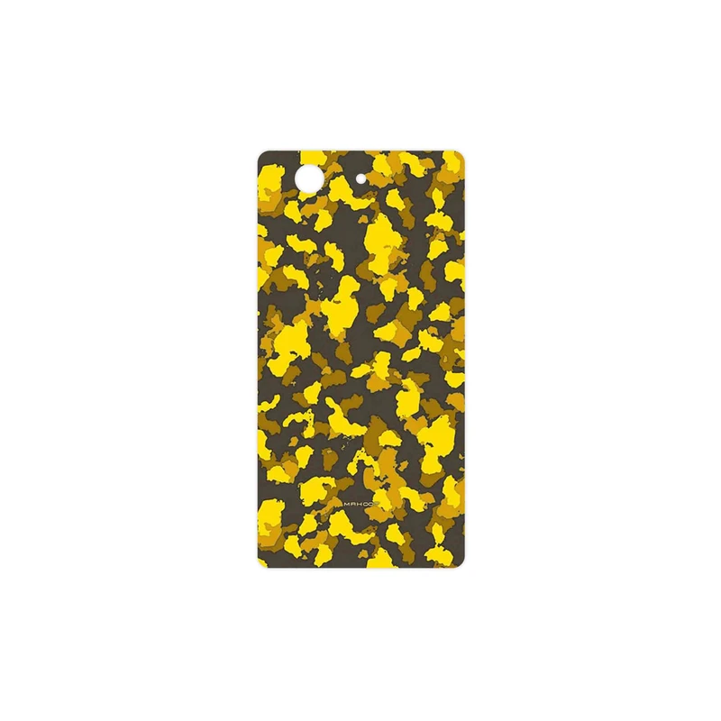 برچسب پوششی ماهوت مدل Yellow Infantry Army مناسب برای گوشی موبایل سونی Xperia Z3 Compact