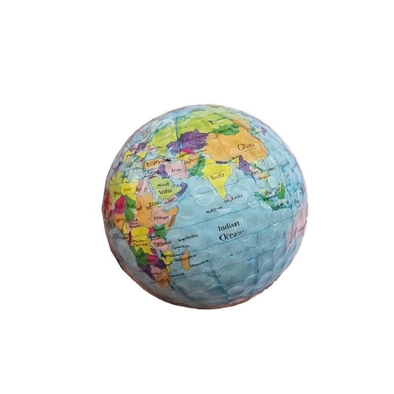 توپ گلف مدل کره زمین