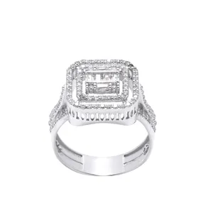 انگشتر نقره زنانه مدل GTA-341