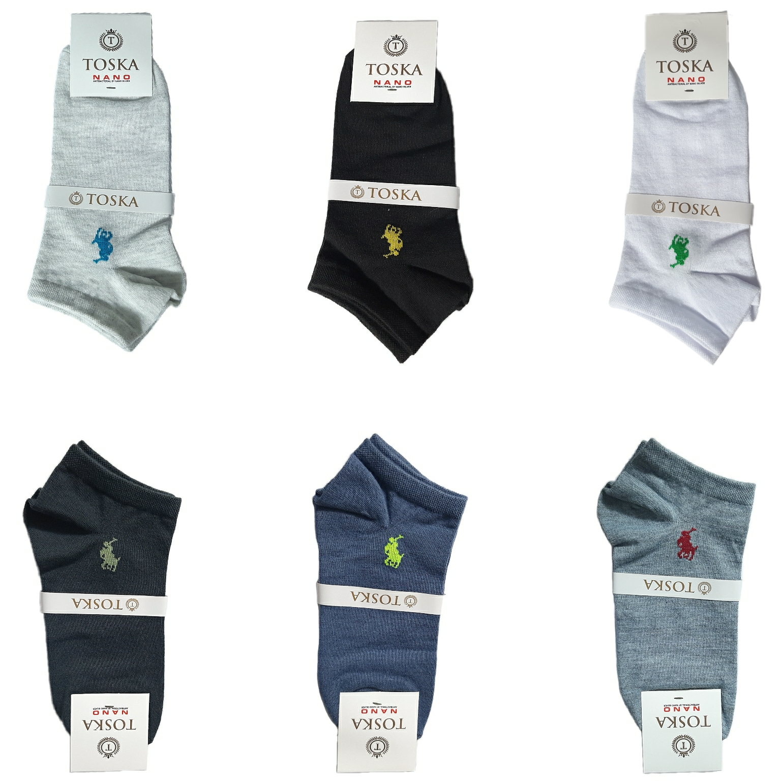 جوراب مدل TOS 6 مجموعه 6 عددی