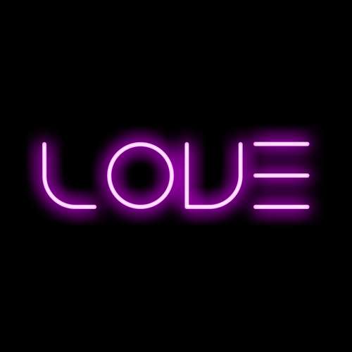 نئون فلکسی طرح Love کد 3