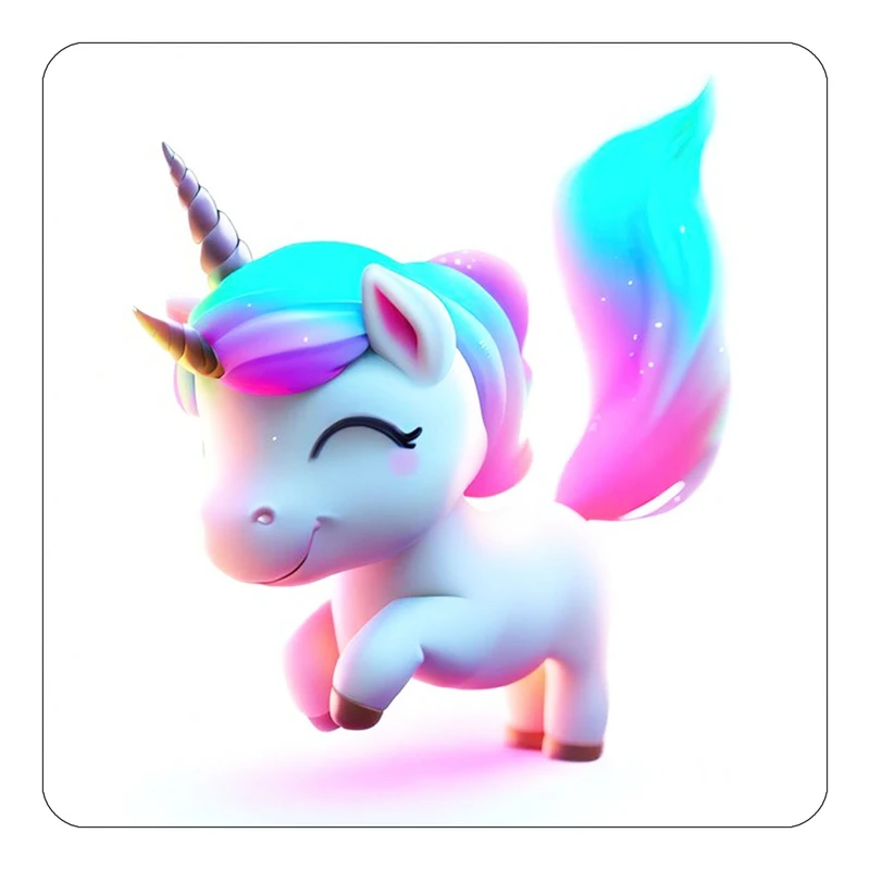 مگنت کاکتی طرح اسب تک شاخ و یونیکورن مدل mp30224