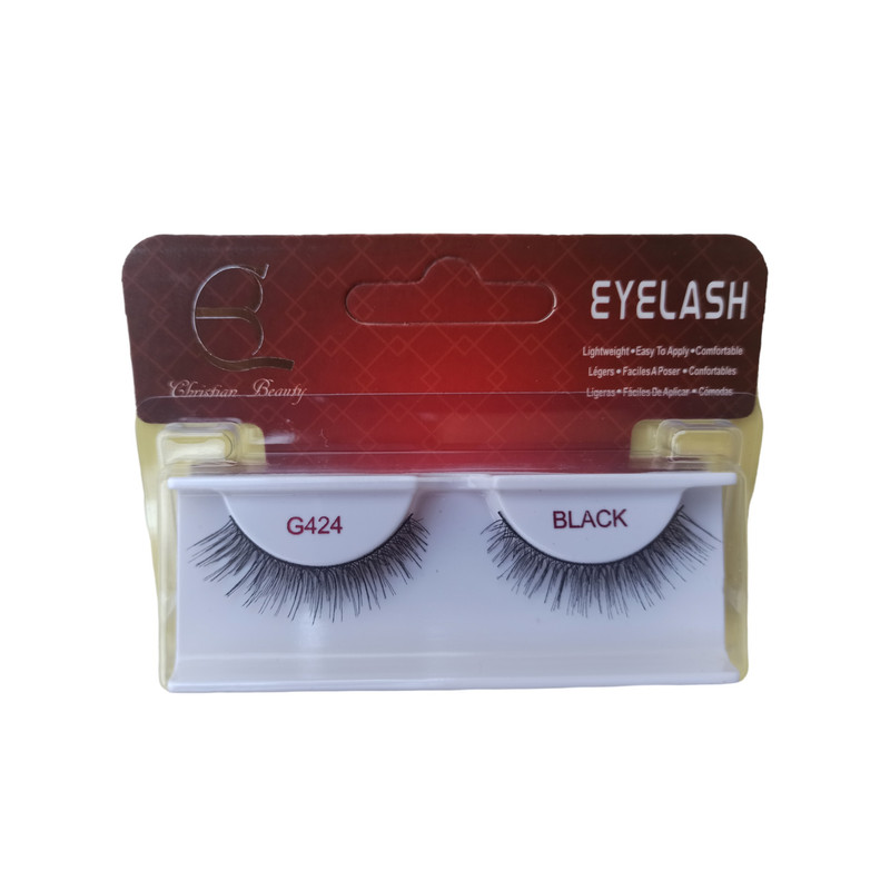 مژه مصنوعی کریستین بیوتی مدل 3 بعدی کد G424 مژه مصنوعی کریستین بیوتی مدل 3 بعدی کد G424