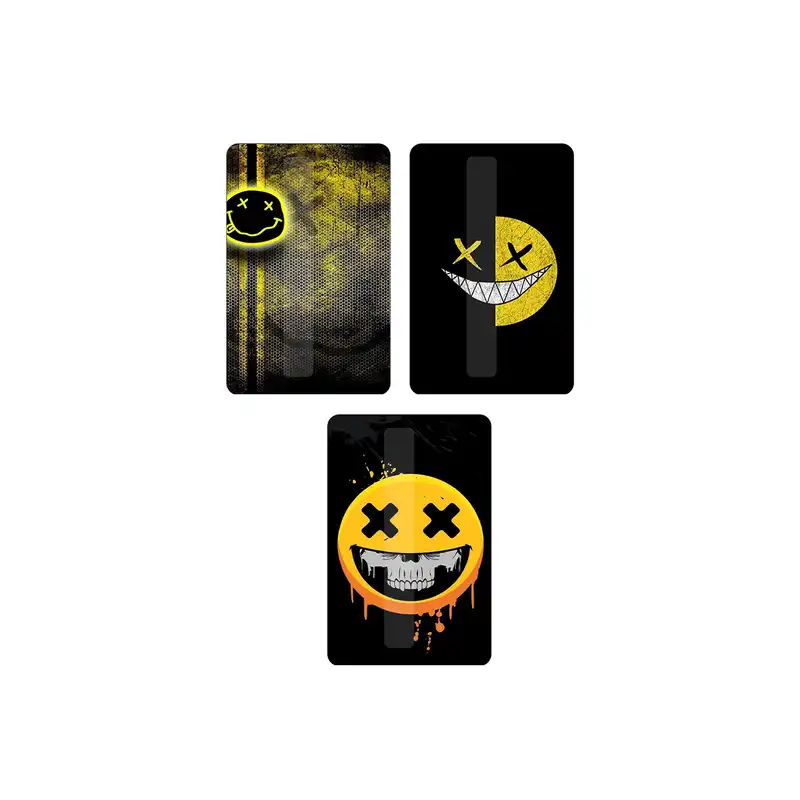 استیکر کارت مر جانی مدل خطر کد 09 بسته 3 عددی