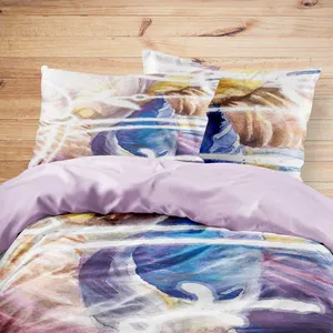 سرویس روتختی مدوپد طرح تلاطم مدل mod00464 یک نفره 4 تکه