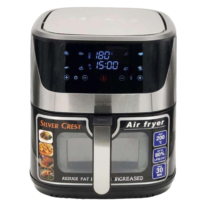 سرخ کن بدون روغن سیلورکرست مدل 2200W  DIJITAL 12.5L