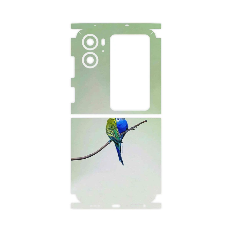 برچسب پوششی ماهوت مدل Lovebird-FullSkin مناسب برای گوشی موبایل اپو Find N2 Flip