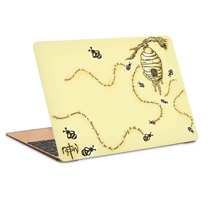 استیکر لپ تاپ طرح bee-3 کد P-630 مناسب برای لپ تاپ 15.6 اینچ
