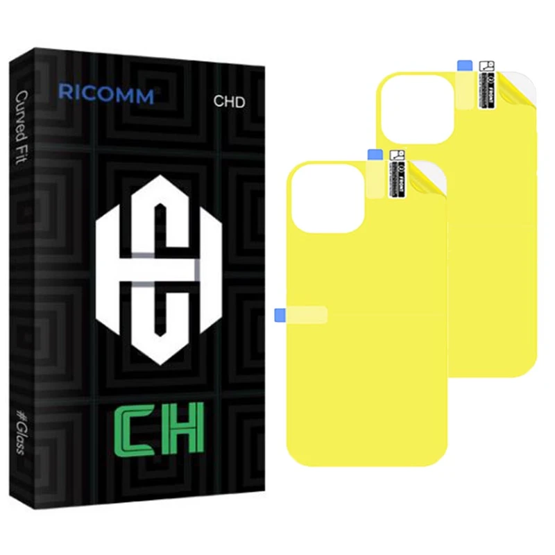   محافظ پشت گوشی نانو ریکام مدل CH مناسب برای گوشی موبایل اپل iPhone 14promax مجموعه 2 عددی