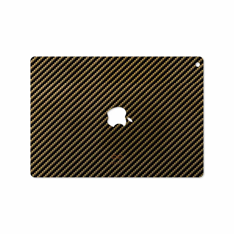 برچسب پوششی ماهوت مدل Glossy-Brown-Fiber مناسب برای تبلت اپل iPad 9.7 (GEN 5) 2017 A1823