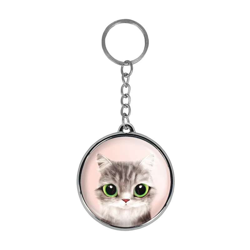 جاکلیدی خندالو طرح گربه مدل دوطرفه کد 2822628215