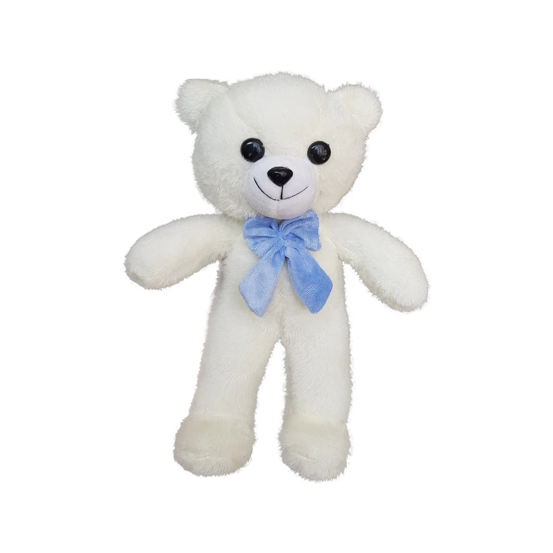 عروسک مدل خرس طرح پاپییون دار ارتفاع 30 سانتی متر