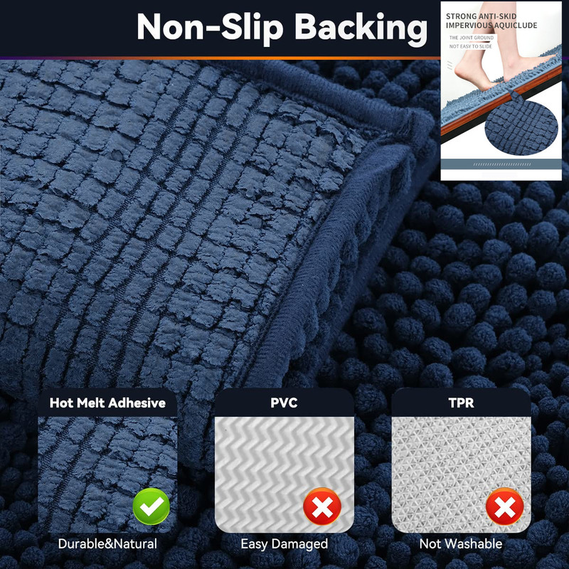 پادری مدل میکروفایبر سایز 40x60 سانتی متر