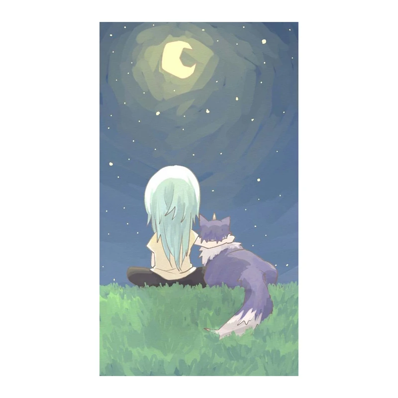 استیکر لپ تاپ و موبایل مدل انیمه کد 1695