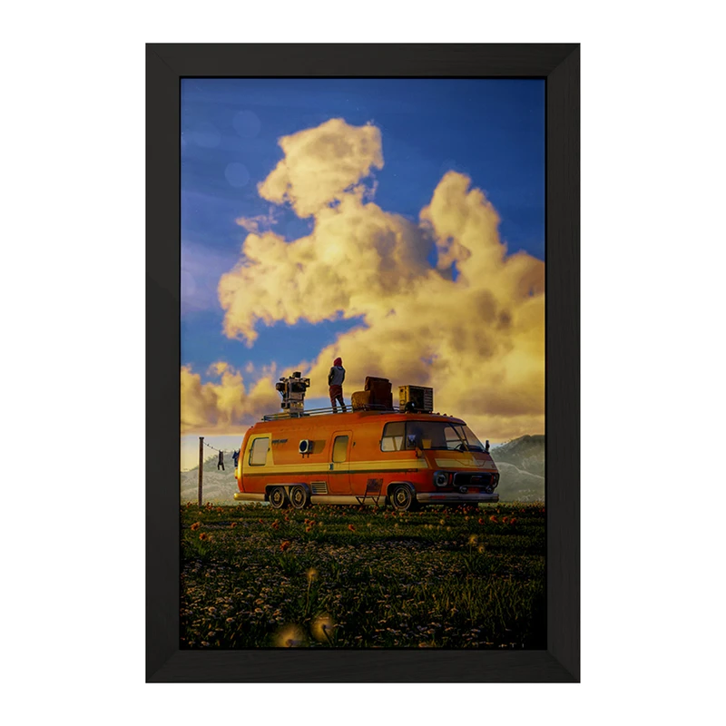 تابلو خندالو مدل کمپینگ (Camping) کد F513