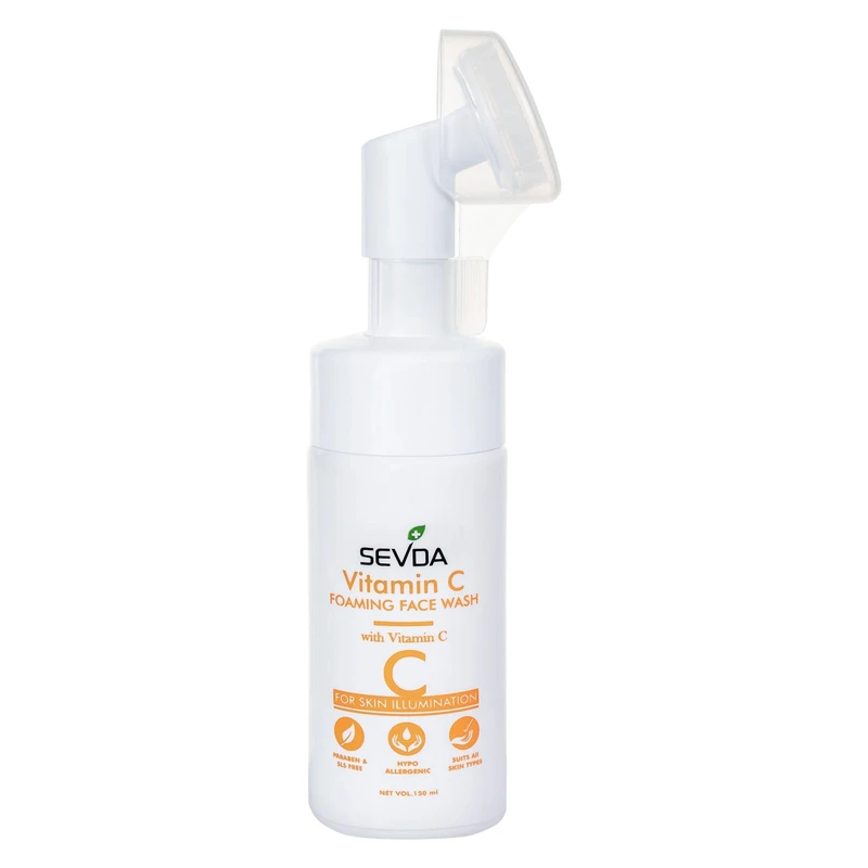 فوم شستشو صورت سودا مدل VITAMIN C حجم 150 میلیلیتر