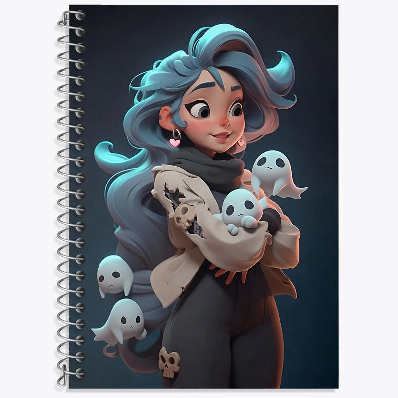 دفتر لغت 50 برگ خندالو طرح دخترانه کد N4421