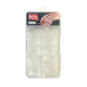 ناخن مصنوعی بی رنگ باکس مدل XO-95 بسته 120 عددی