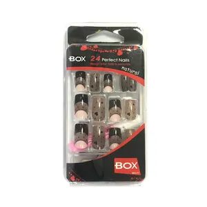 ناخن مصنوعی باکس مدل XO-33 بسته 24 عددی