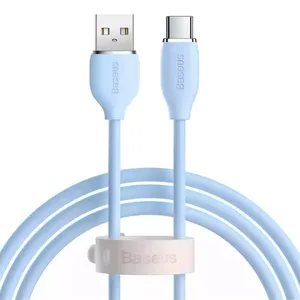 Baseus USB to USB-C cable (JELLY LIQUID SILICA GEL (100W, length 1.2 meters)