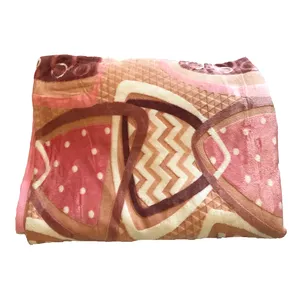 پتو مدل BL17 طرح سه بعدی دو نفره اندازه 220×240 سانتی‌متر