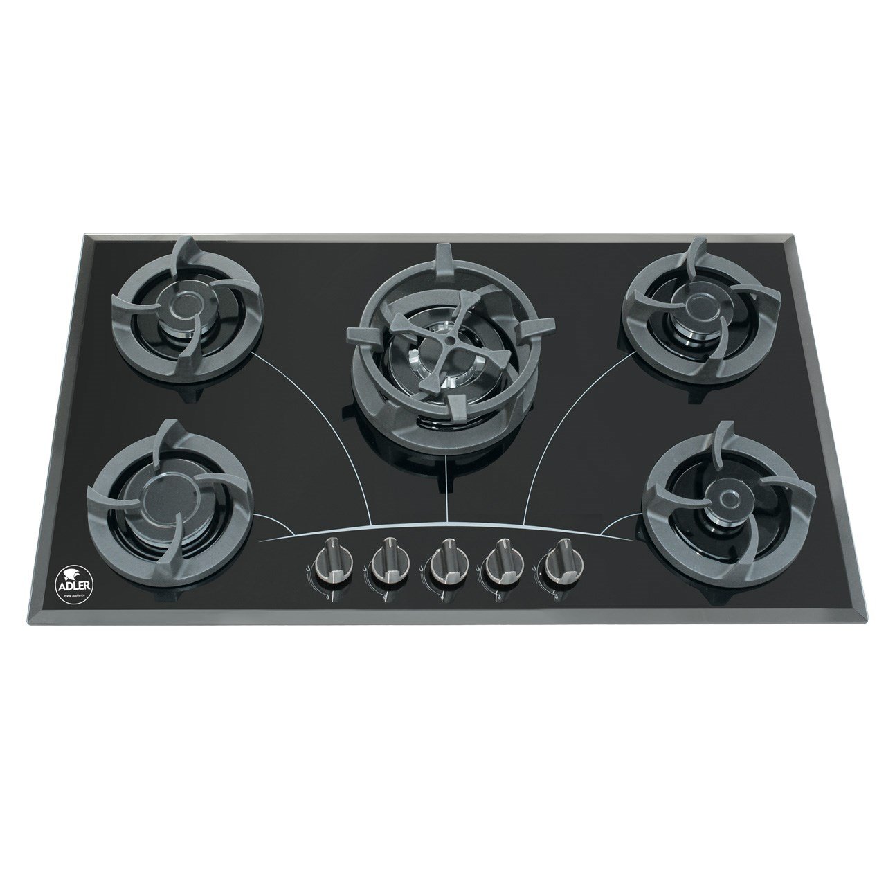 اجاق گاز صفحه ای شیشه ای آدلر مدل G513C