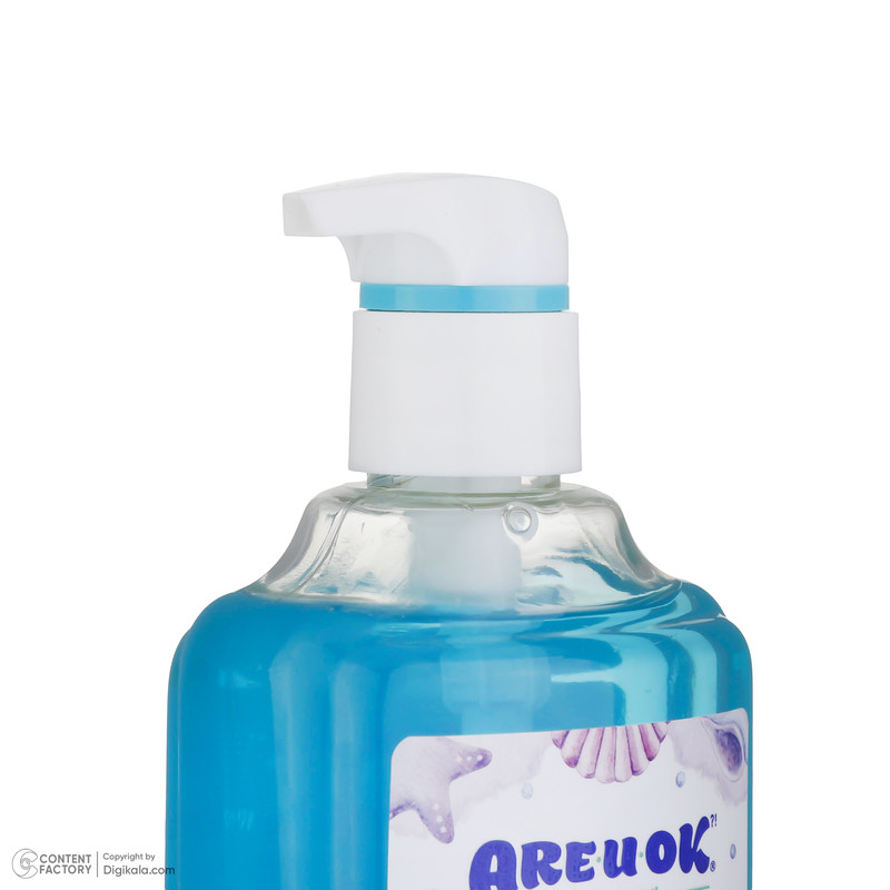 شامپو بدن آریواُکی مدل خنک کننده  مناسب انواع پوست حجم 600 میلی لیتر