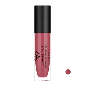 رژ لب مایع مات گلدن رس مدل LONGSTAY شماره 04