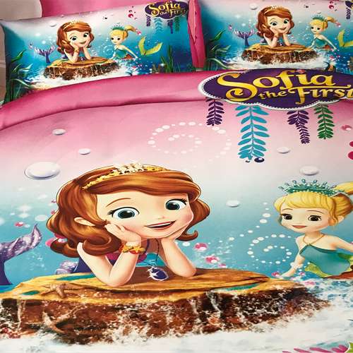 ملحفه روتختی سرویس خواب نوجوان مدل SOFIA THE FIRST تک نفره 2 تکه