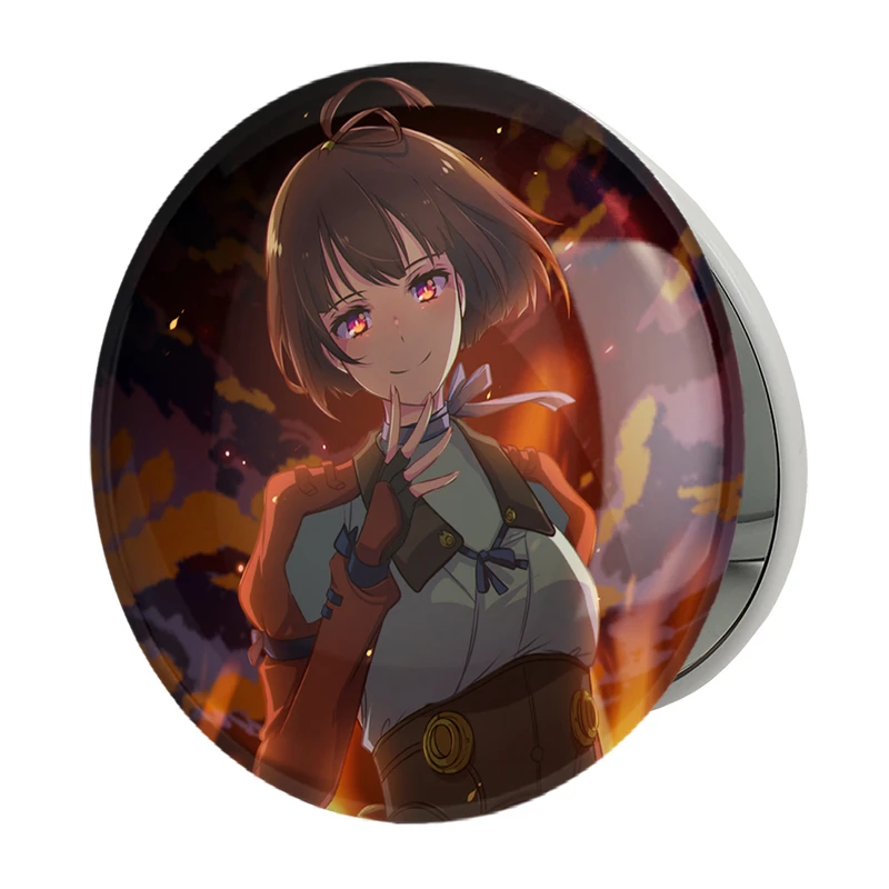 آینه جیبی خندالو طرح مومی انیمه کابانری (Kabaneri) مدل تاشو کد 35966