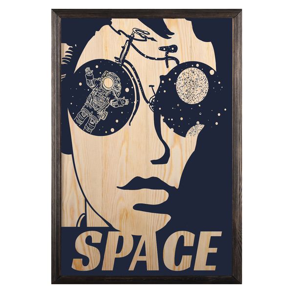 تابلو چوب آتینو مدل Space تابلو چوب آتینو مدل Space