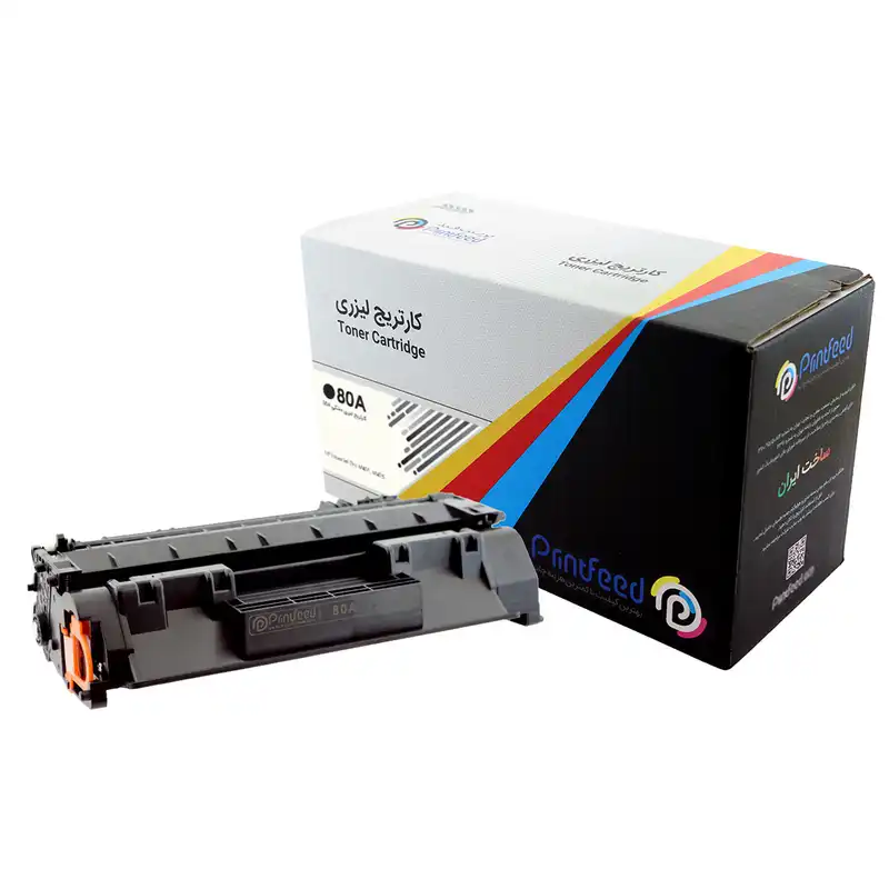تونر مشکی پرینت فید مدل 80A