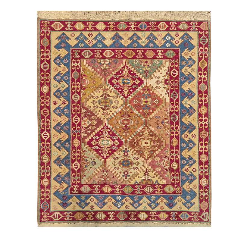 گلیم دستباف یک متری مدل AA306