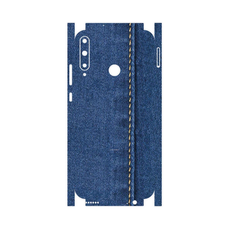 برچسب پوششی ماهوت مدل Fabric Texture 8-FullSkin مناسب برای گوشی موبایل هوآوی Y7p