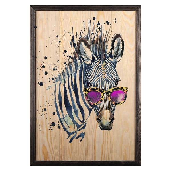 تابلو چوب آتینو مدل Zebra تابلو چوب آتینو مدل Zebra
