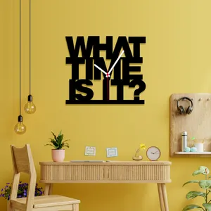 ساعت دیواری ماهوت مدل what time is it کد 023