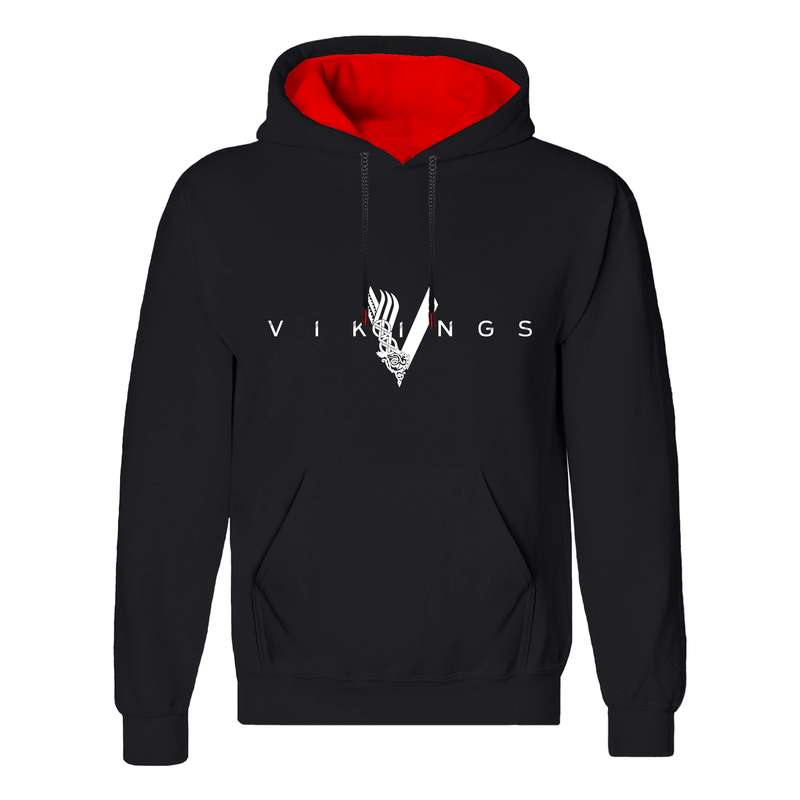 هودی زنانه مدل Vikings.Wht 017