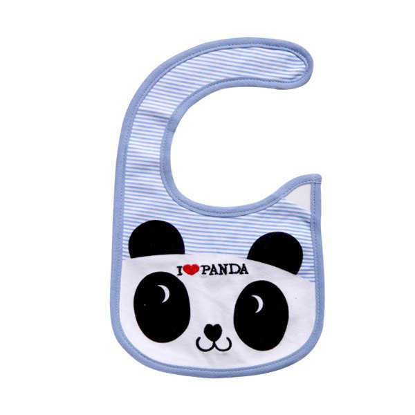 پیشبند نوزادی مدل I Love Panda