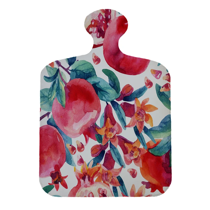 پادری مدل تخته گوشت طرح انار کد 6354 سایز 110×80 سانتی متر