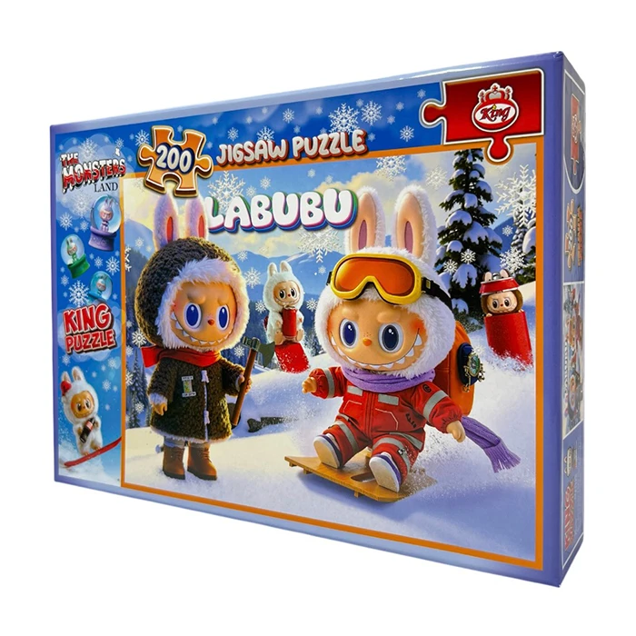 پازل 200 تکه کینگ مدل لبوبو مناسب برای 5 سال به بالا