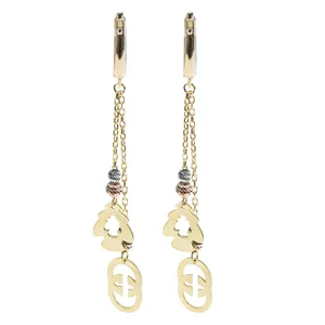 گوشواره طلا 18 عیار ماهک مدل ME0631