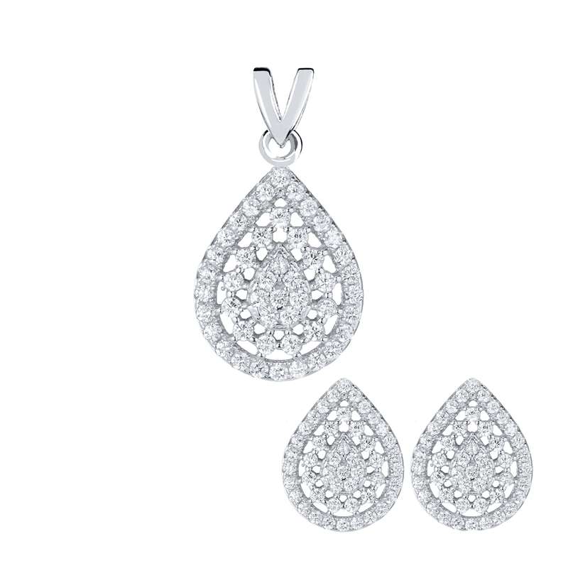 نیم ست نقره اقلیمه کد NN319 نیم ست نقره اقلیمه کد NN319