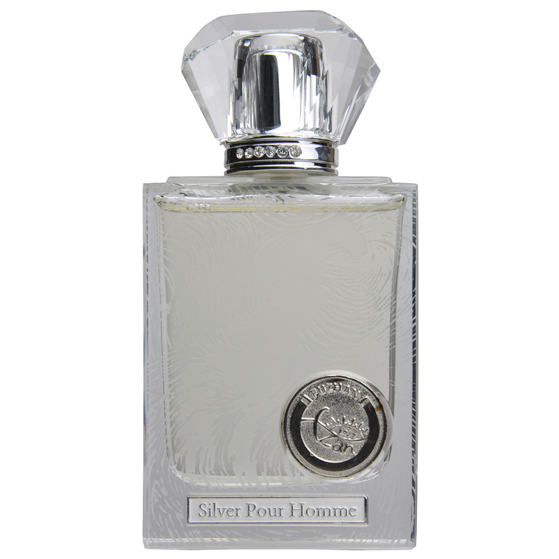ادوپرفیوم مردانه فوژان مدل FUZHAN SILVER POUR HOMME حجم 80 میلی لیتر