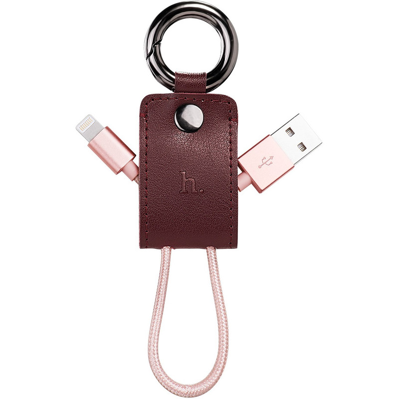 کابل تبدیل USB به لایتنینگ هوکو مدل UPL19 Key Chain به طول 0.15 متر