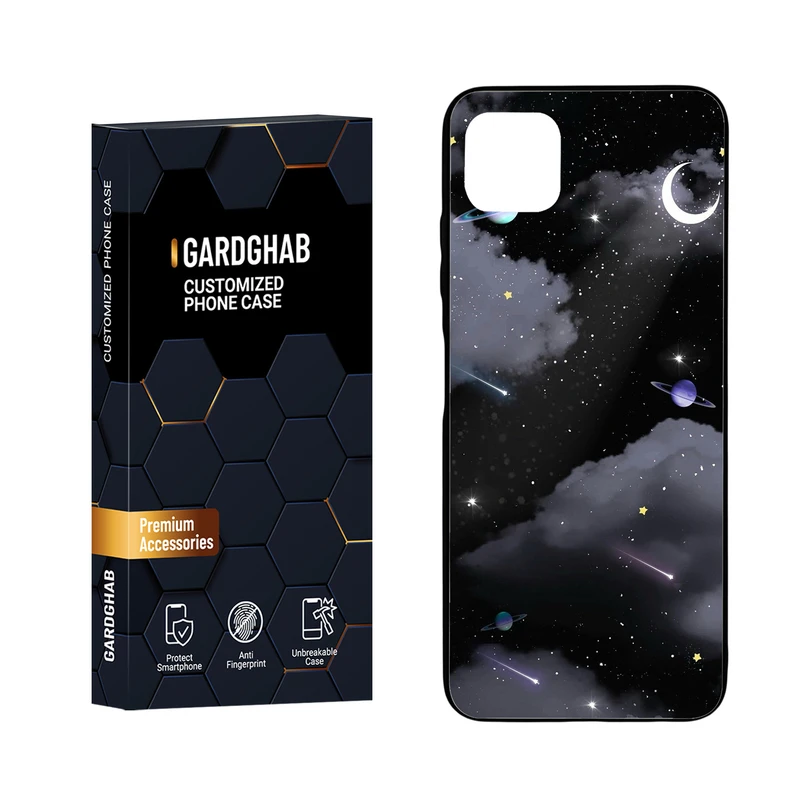 کاور گارد قاب مدل دور ژله ای هنری مناسب برای گوشی موبایل سامسونگ Galaxy A22 5G