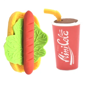 پاکن  مدل Erasers Fast Food بسته 2 عددی
