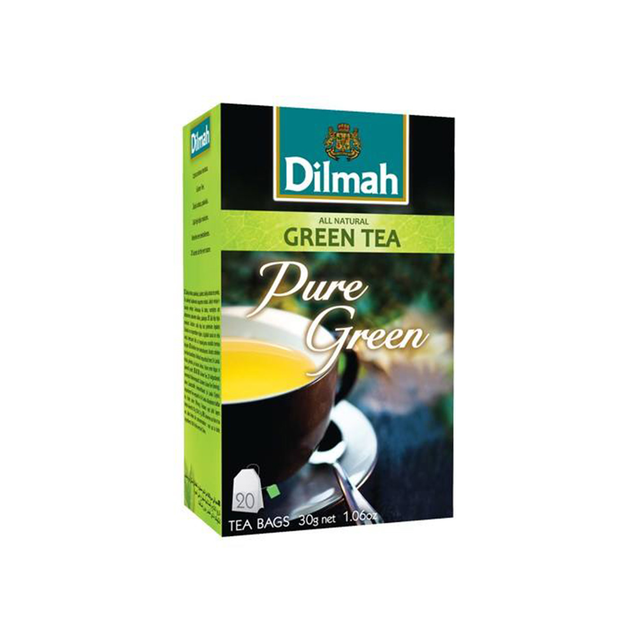 چای سبز خالص دیلما مدل D1 بسته 20عددی