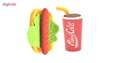  پاکن  مدل Erasers Fast Food بسته 2 عددی 