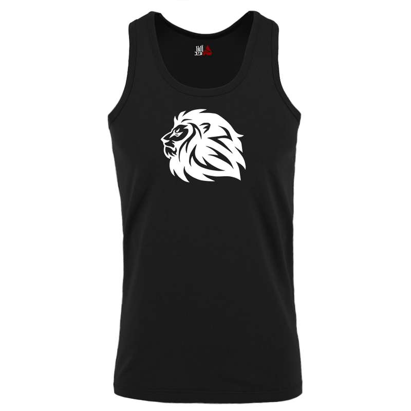 تاپ مردانه مدل Lion  کد BR19 رنگ مشکی 